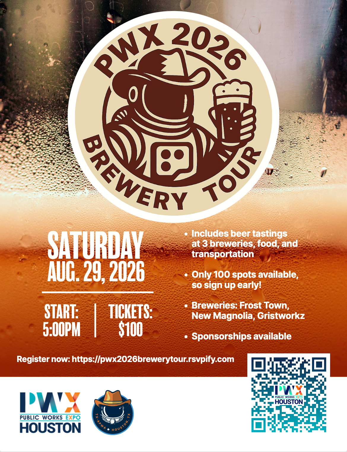 pwx 2026 brewery tour