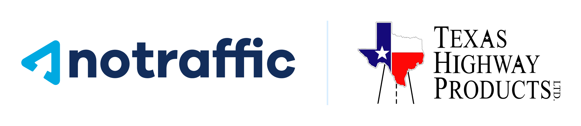 Notraffic & THP logos